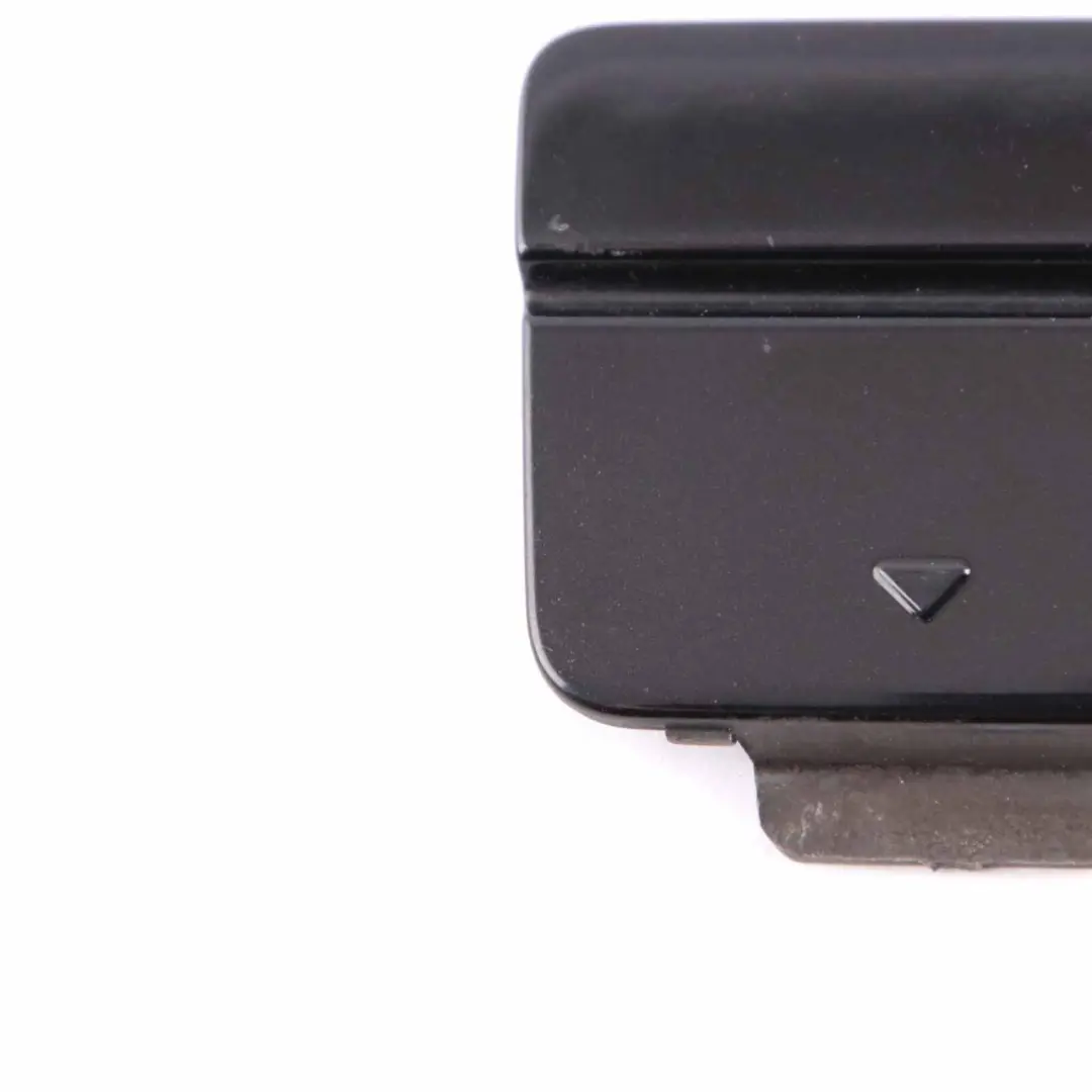 Bumper Flap BMW E60 Cover Towing Eye Black Sapphire Metallic 475 7033711 to Rear with Part number 0150251 Rear Bumper Flap BMW E60 Cover Towing Eye Black Sapphire Metallic 475 7033711 - SKU 0150251-BS - Part number 0150251