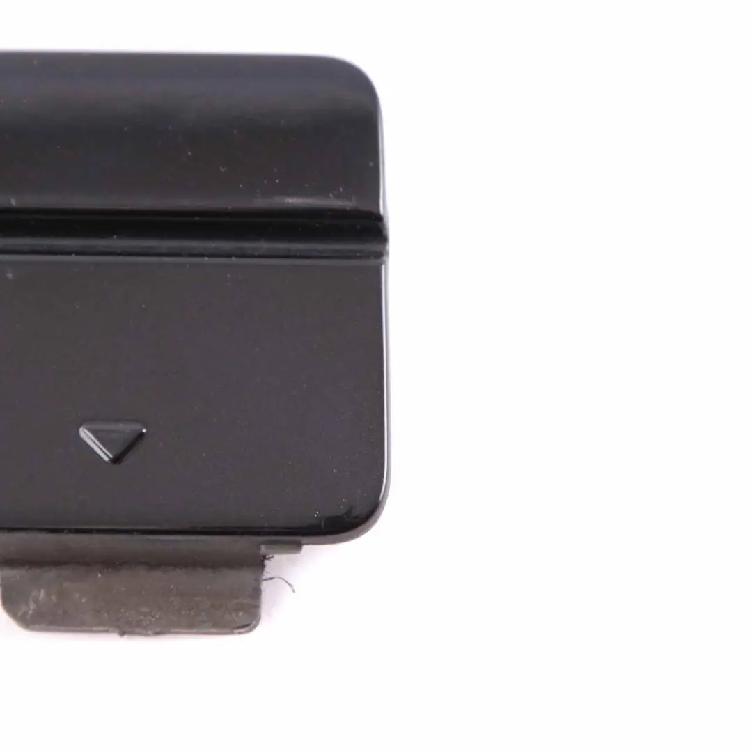 Bumper Flap BMW E60 Cover Towing Eye Black Sapphire Metallic 475 7033711 to Rear with Part number 0150251 Rear Bumper Flap BMW E60 Cover Towing Eye Black Sapphire Metallic 475 7033711 - SKU 0150251-BS - Part number 0150251