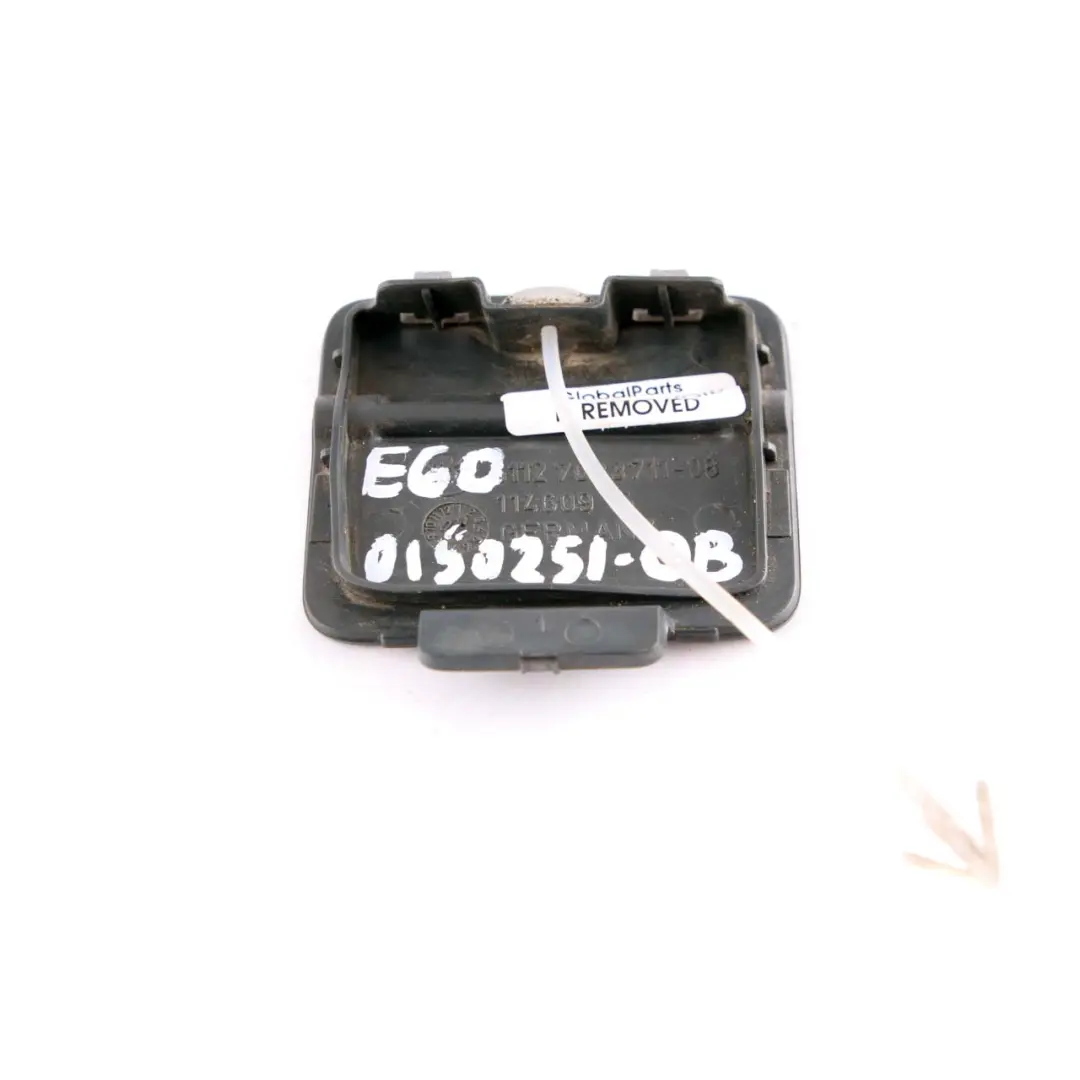 Bumper Flap BMW E60 Cover Towing Eye Orientblau Orient Blue 317 7033711 to Rear with Part number 0150251 Rear Bumper Flap BMW E60 Cover Towing Eye Orientblau Orient Blue 317 7033711 - SKU 0150251-OB - Part number 0150251