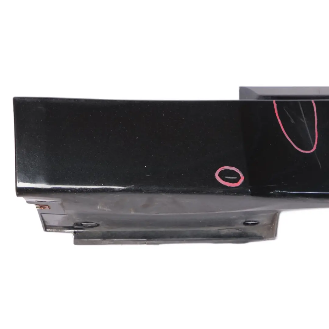 Side Skirt Door Sill Cover Left N/S Black Sapphire Metallic - 475 to BMW E60 E61 with Part number 0150277 BMW E60 E61 Side Skirt Door Sill Cover Left N/S Black Sapphire Metallic - 475 - SKU 0150277-BS3 - Part number 0150277