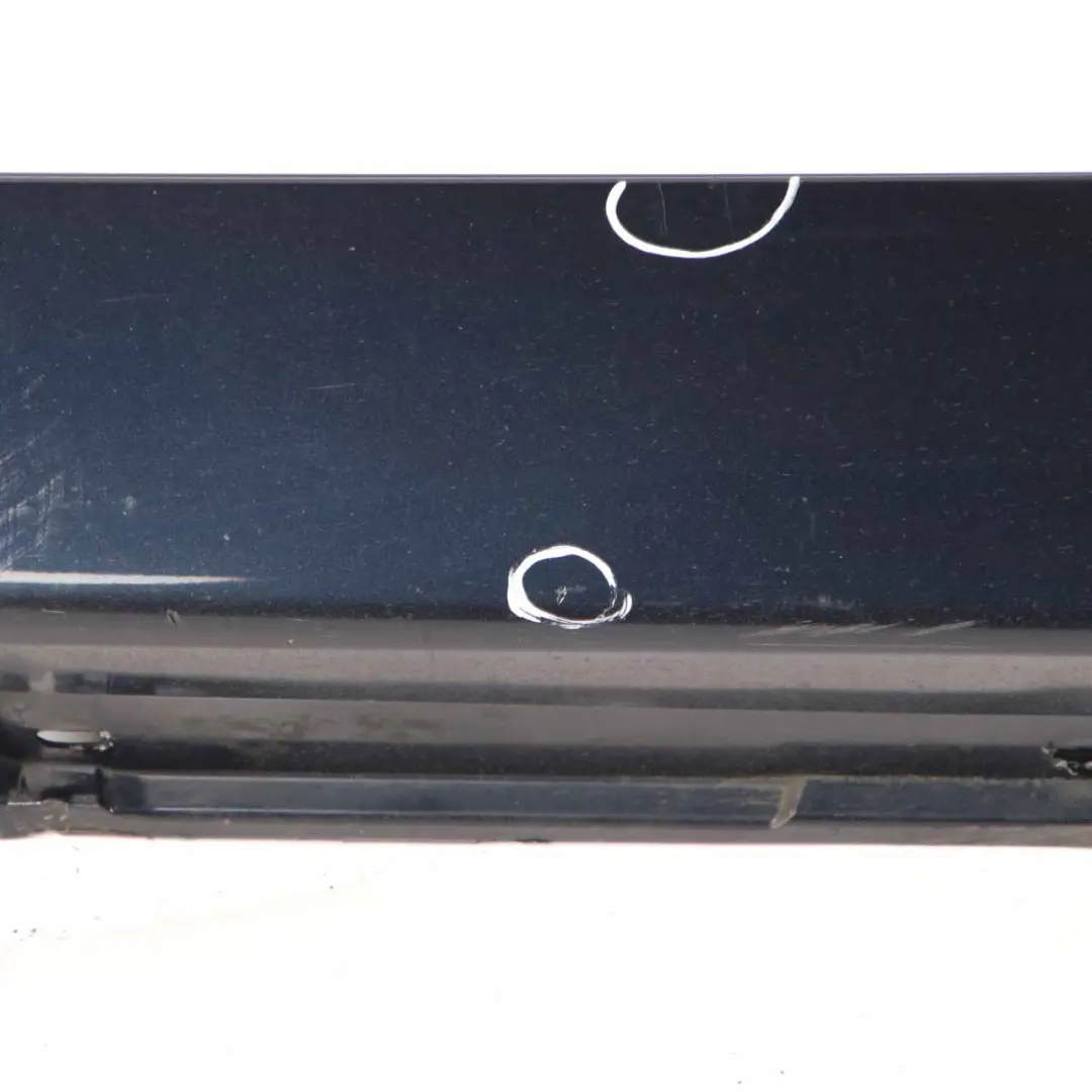 Door Sill Side Cover Skirt Left N/S Monacoblau Blue - A35 to BMW E60 E61 with Part number 0150277 BMW E60 E61 Door Sill Side Cover Skirt Left N/S Monacoblau Blue - A35 - SKU 0150277-MB - Part number 0150277