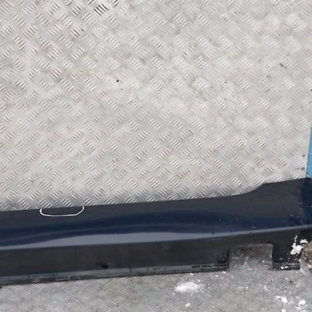 BMW 5 er E60 E61 Schwellerleiste Blende Schweller links Orientblau Blau 317 - SKU 0150277-OB - Teilenummer 150277