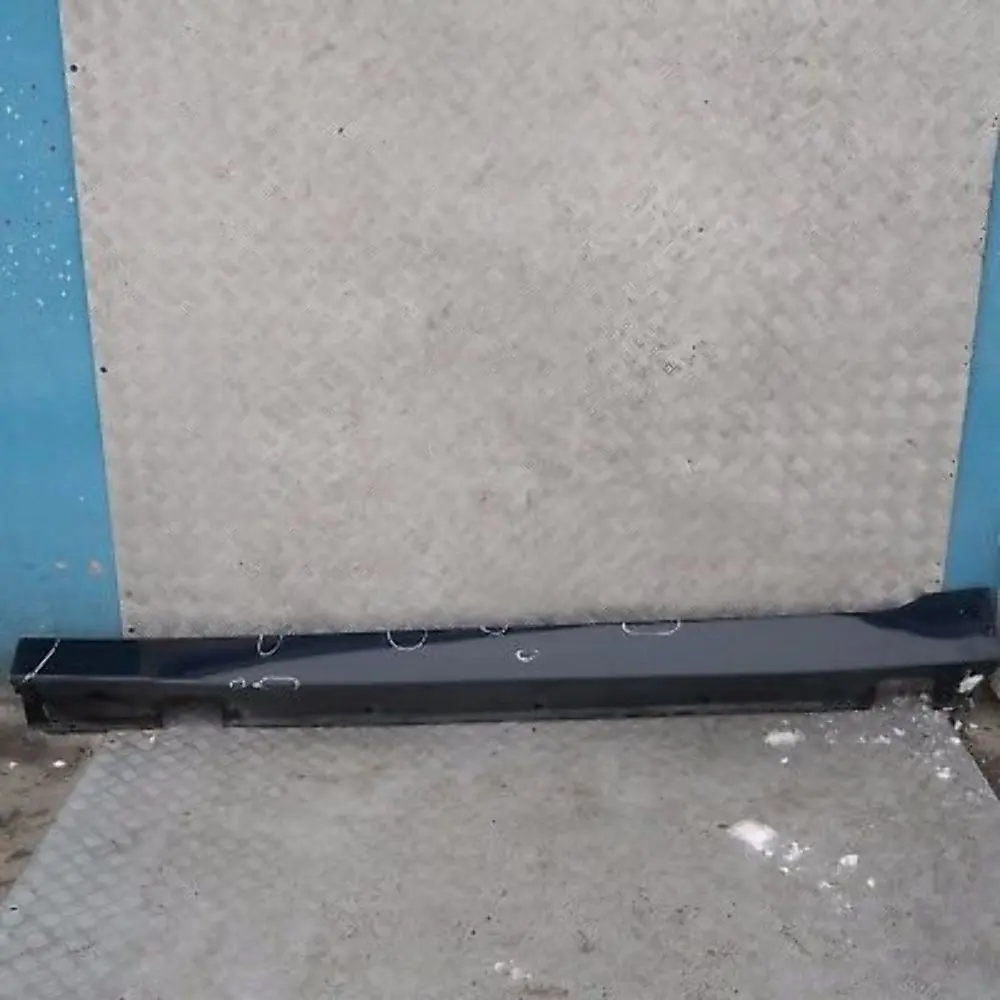 BMW 5 Series E60 E61 Door Sill Side Cover Skirt Left N/S Orientblau Blue 317 - SKU 0150277-OB - Part number 150277