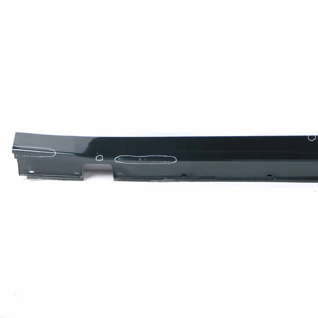 BMW E60 E61 Side Skirt Door Sill Cover Left N/S Oxford Green Metallic - 430 - SKU 0150277-OXF - Part number 0150277