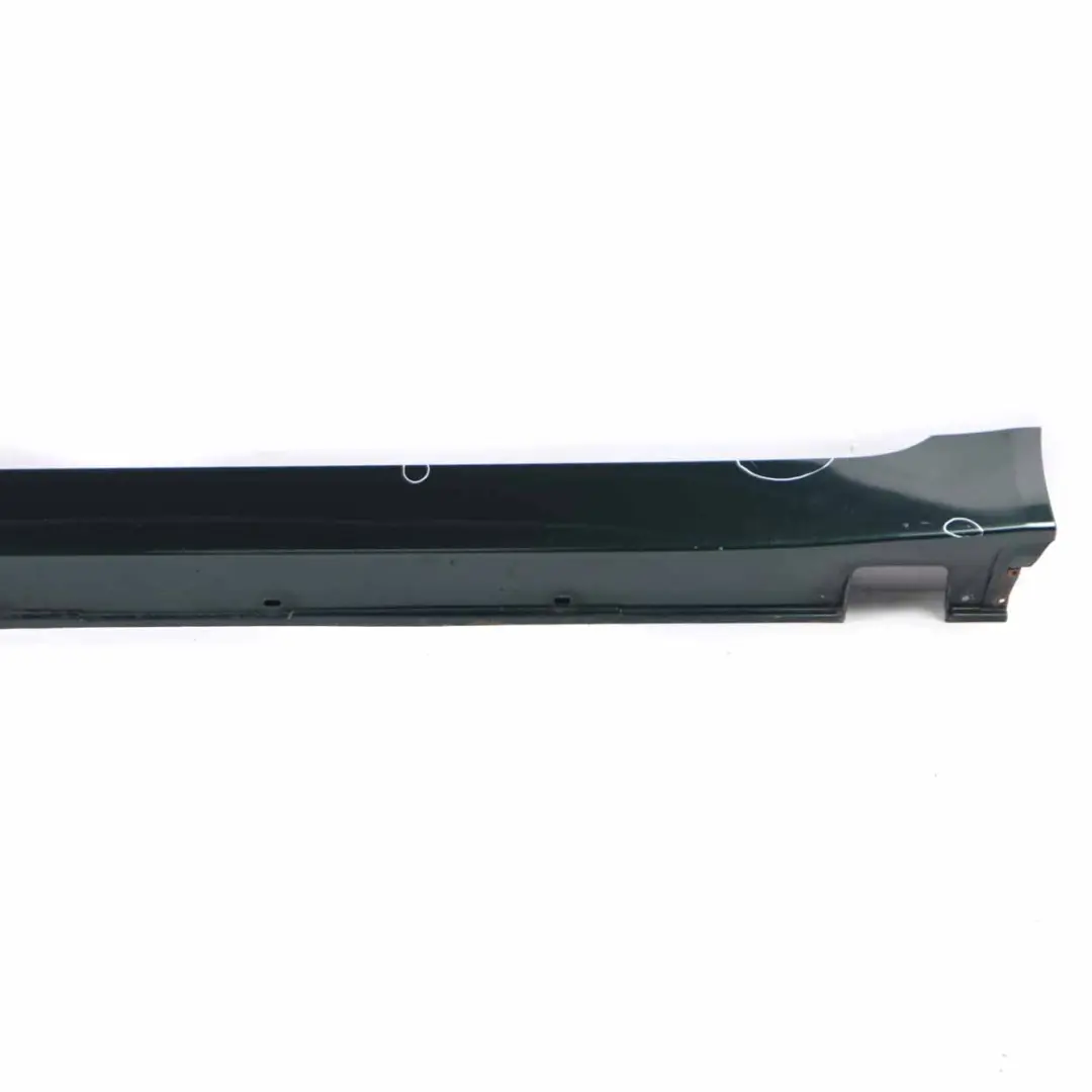 Side Skirt Door Sill Cover Left N/S Oxford Green Metallic - 430 to BMW E60 E61 with Part number 0150277 BMW E60 E61 Side Skirt Door Sill Cover Left N/S Oxford Green Metallic - 430 - SKU 0150277-OXF - Part number 0150277