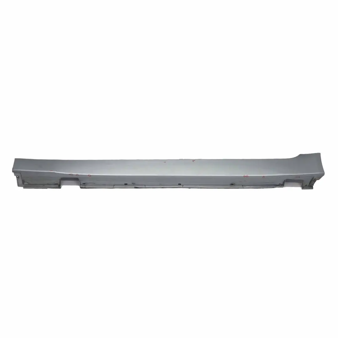 BMW E60 E61 Faldón Lateral Tapa Umbral Puerta Izquierda Silbergrau - A08 - SKU 0150277-SBG2 - Número de pieza 0150277