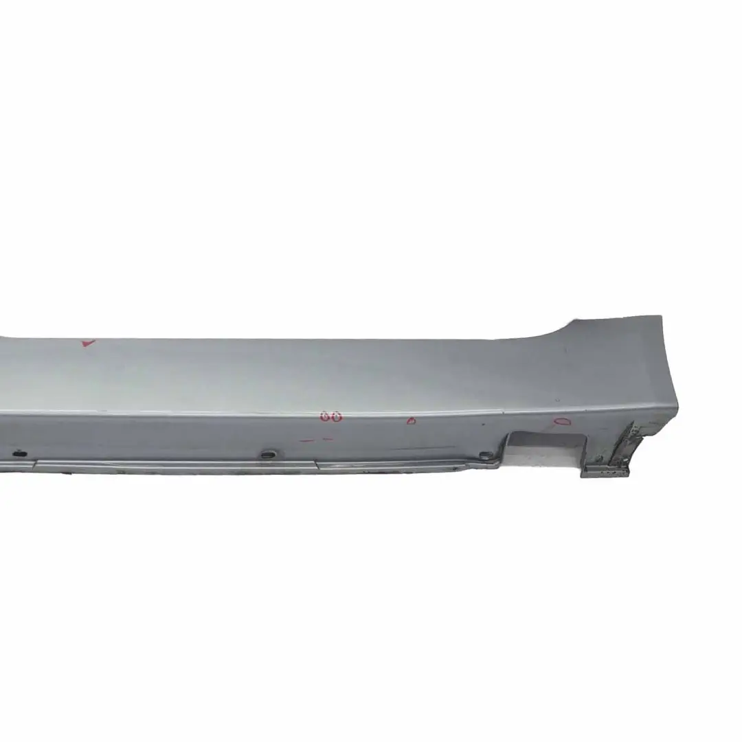 BMW E60 E61 Faldón Lateral Tapa Umbral Puerta Izquierda Silbergrau - A08 - SKU 0150277-SBG2 - Número de pieza 0150277