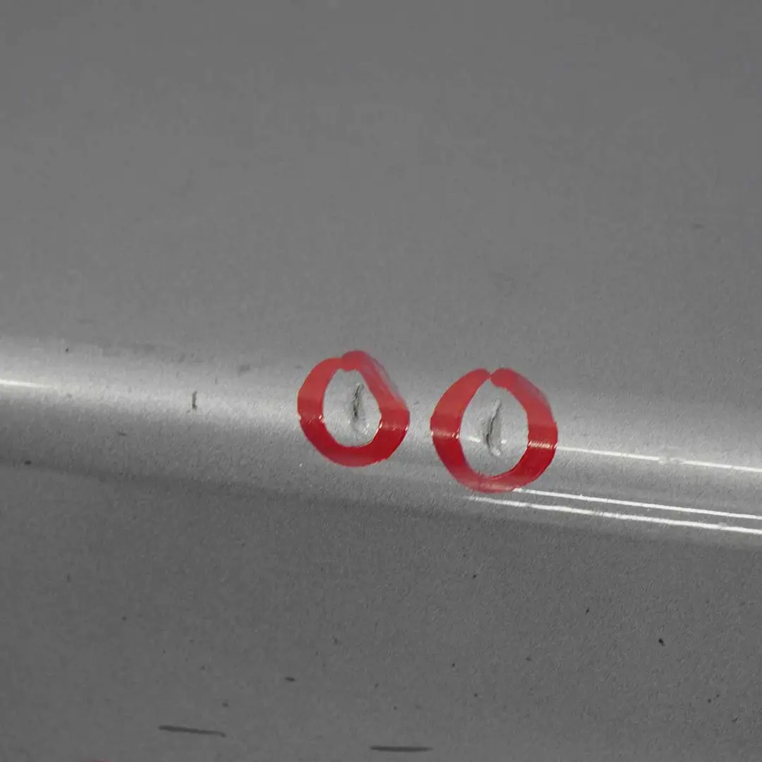 BMW E60 E61 Listello Portiera Apertura Gonna SX Silbergrau Metallic - A08 - SKU 0150277-SBG2 - Numero di parte 0150277