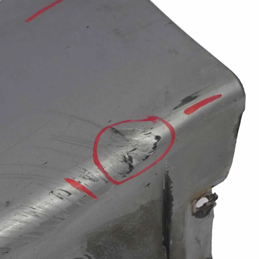 BMW E60 E61 Listello Portiera Apertura Gonna SX Silbergrau Metallic - A08 - SKU 0150277-SBG - Numero di parte 0150277