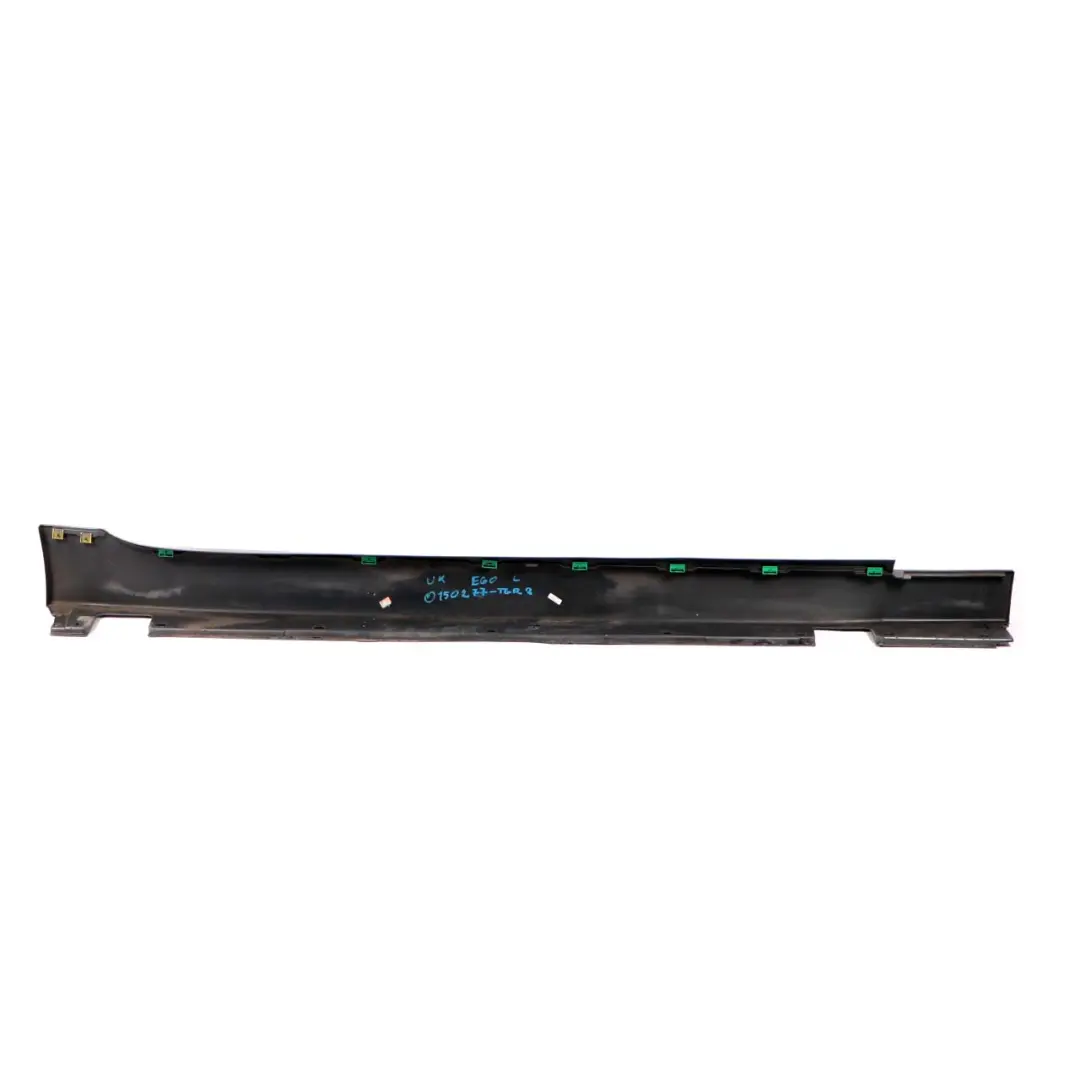 Door Sill Side Cover Skirt Left N/S Titangrau Titan Grey - A36 to BMW 5 E60 E61 2 with Part number 0150277 BMW 5 E60 E61 2 Door Sill Side Cover Skirt Left N/S Titangrau Titan Grey - A36 - SKU 0150277-TGR2 - Part number 0150277