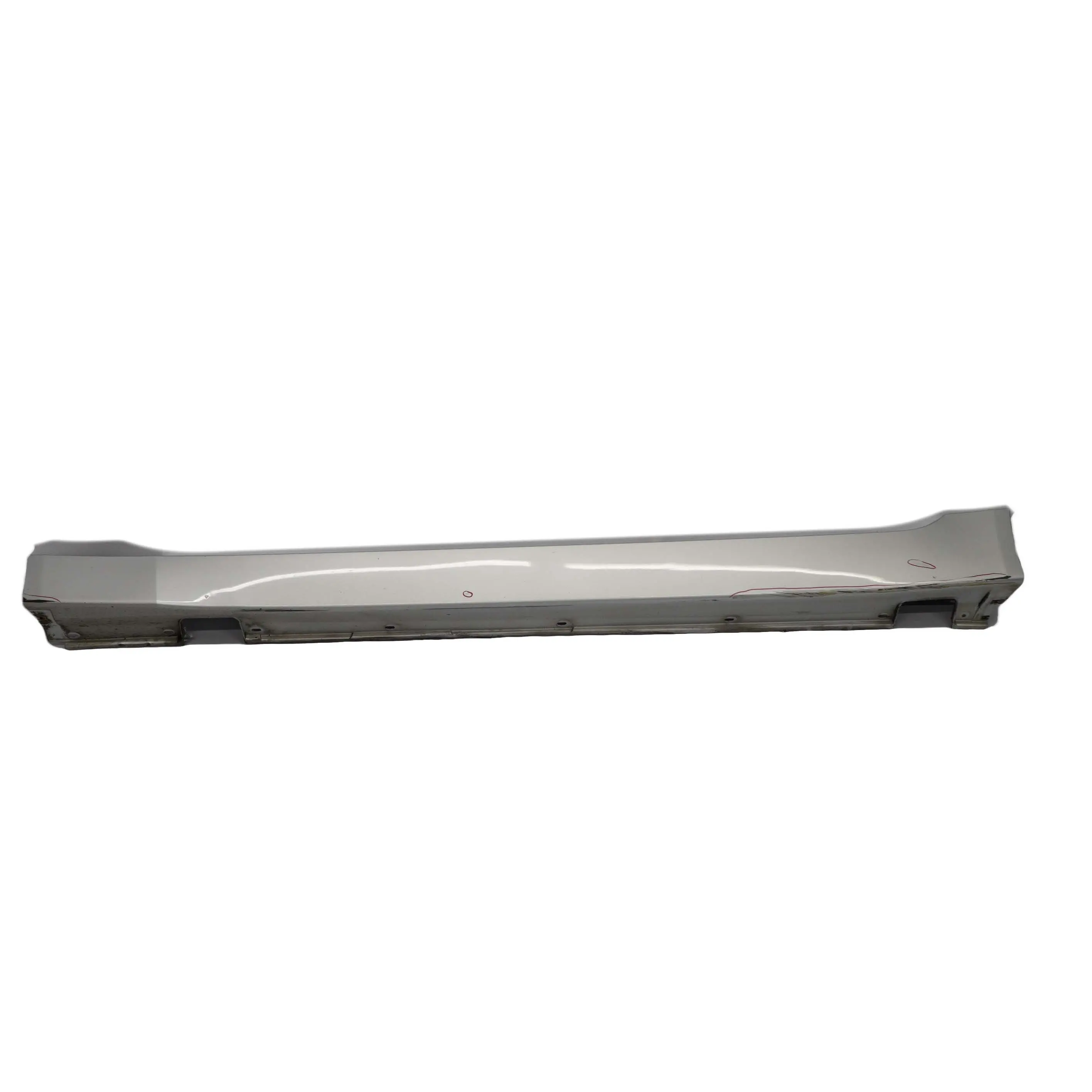 BMW E60 E61 2 Listello Portiera Apertura Gonna SX Argento-Titanio Argento -