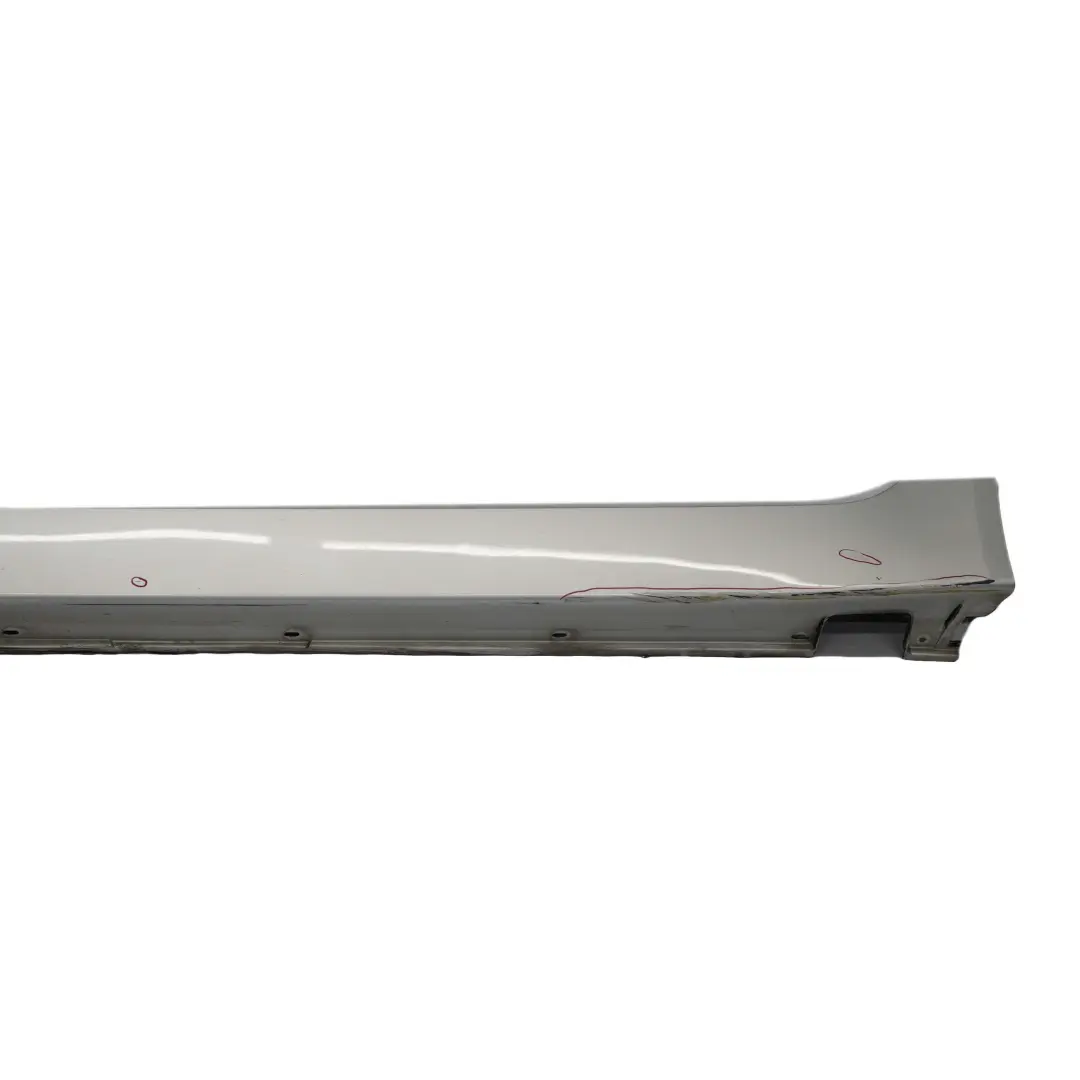 Door Sill Side Cover Skirt Left N/S Titansilber Silver - 354 to BMW 5 E60 E61 2 with Part number 0150277 BMW 5 E60 E61 2 Door Sill Side Cover Skirt Left N/S Titansilber Silver - 354 - SKU 0150277-TS2 - Part number 0150277