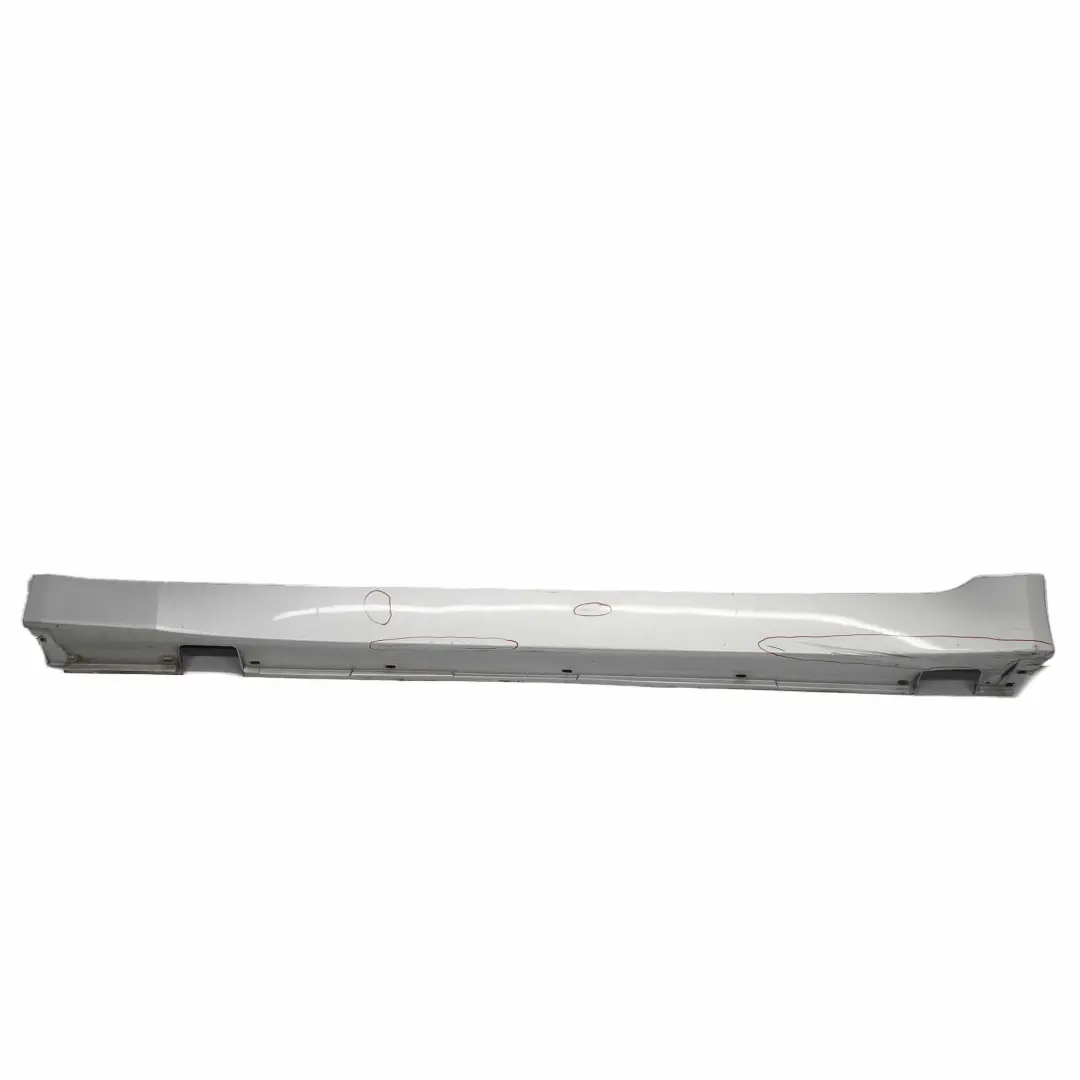 BMW E60 E61 Bas de Porte Couverture Seuil A Gauche Argent Titane - 354 - SKU 0150277-TS3 - Numéro de pièce 0150277