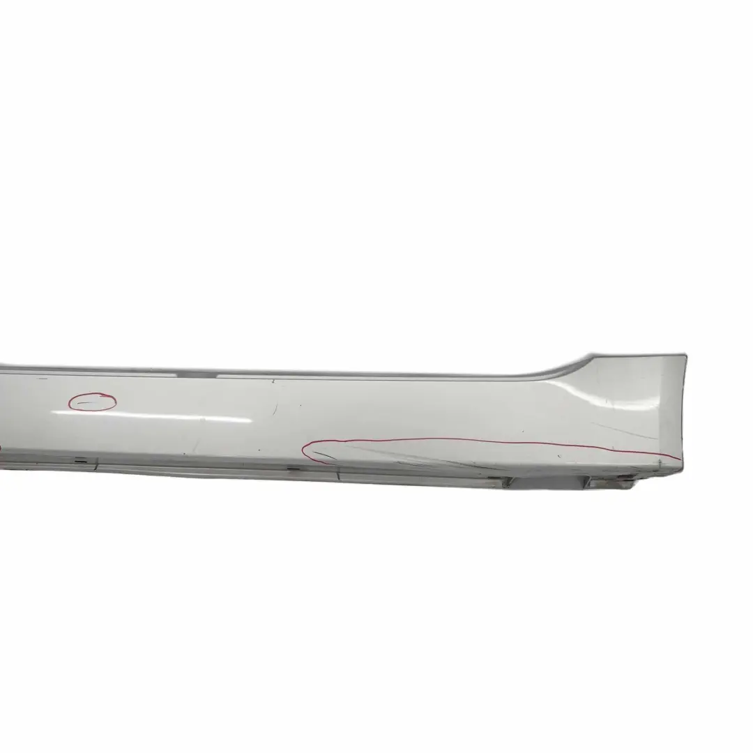 Side Skirt Door Sill Cover Left N/S Titansilber Titan Silver - 354 to BMW E60 E61 with Part number 0150277 BMW E60 E61 Side Skirt Door Sill Cover Left N/S Titansilber Titan Silver - 354 - SKU 0150277-TS3 - Part number 0150277