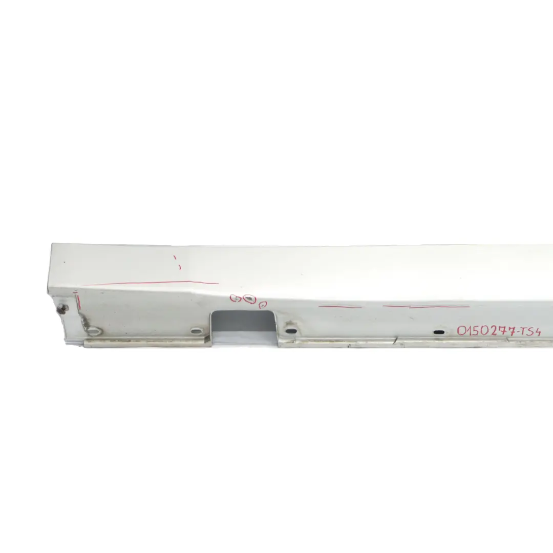 BMW E60 E61 Türschwellerverkleidung links Titansilber - 354 - SKU 0150277-TS4 - Teilenummer 0150277