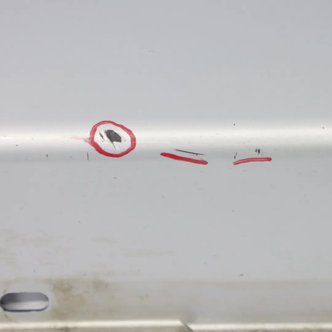 BMW E60 E61 Door Sill Side Cover Skirt Left N/S Titansilber Silver - 354 - SKU 0150277-TS4 - Part number 0150277