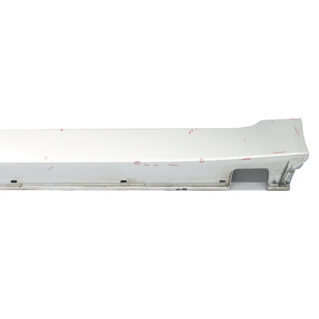 BMW E60 E61 Türschwellerverkleidung links Titansilber - 354 - SKU 0150277-TS4 - Teilenummer 0150277