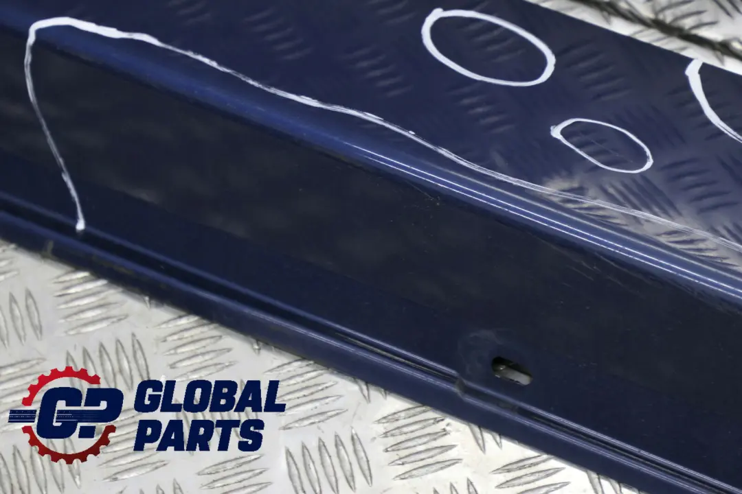 BMW 5 E60 E61 Door Sill Side Cover Skirt Right O/S Mysticblau Blue Metallic A07 - SKU 0150278-MYS1 - Part number 0150278