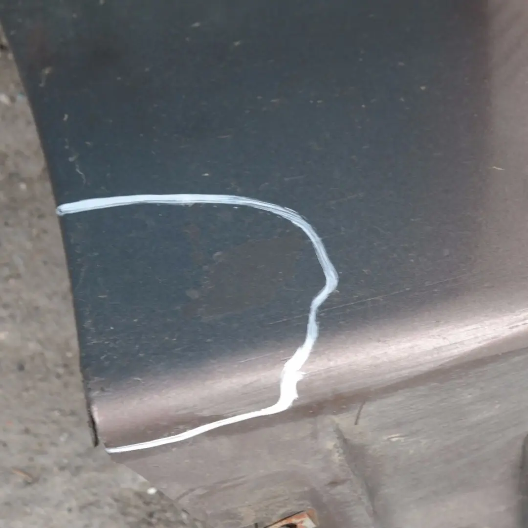 BMW 5 Series E60 E61 Door Sill Side Cover Skirt Right O/S Amethystgrau Grey A09 - SKU 0150278-AG - Part number 150278