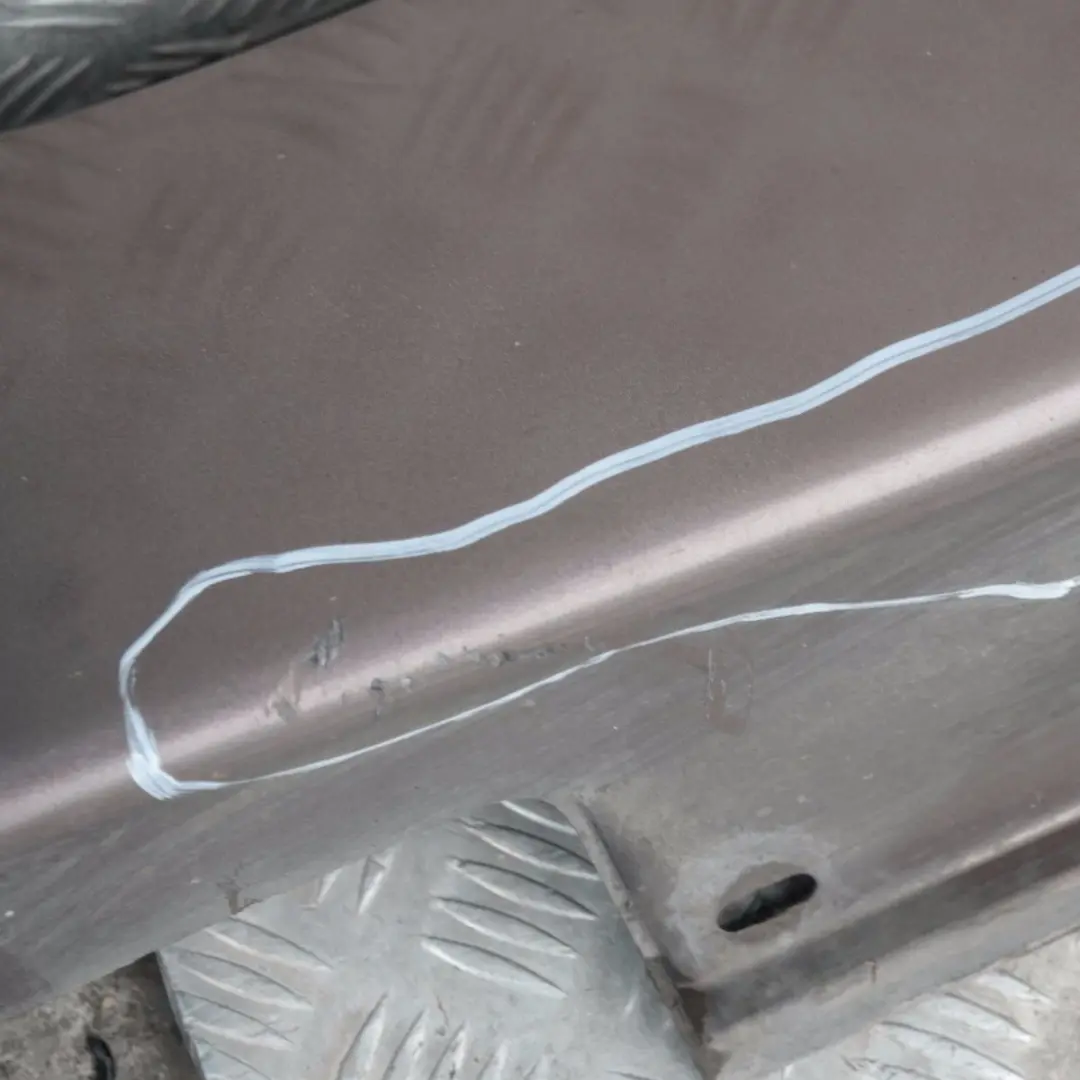 BMW E60 E61 Bas de Porte Couverture Seuil Droite Gris Amethyste Gris A09 - SKU 0150278-AG - Numéro de pièce 150278