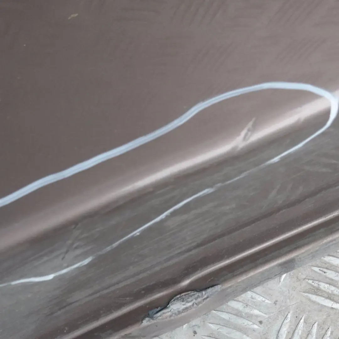 Door Sill Side Cover Skirt Right O/S Amethystgrau Grey A09 to BMW 5 Series E60 E61 with Part number 150278 BMW 5 Series E60 E61 Door Sill Side Cover Skirt Right O/S Amethystgrau Grey A09 - SKU 0150278-AG - Part number 150278