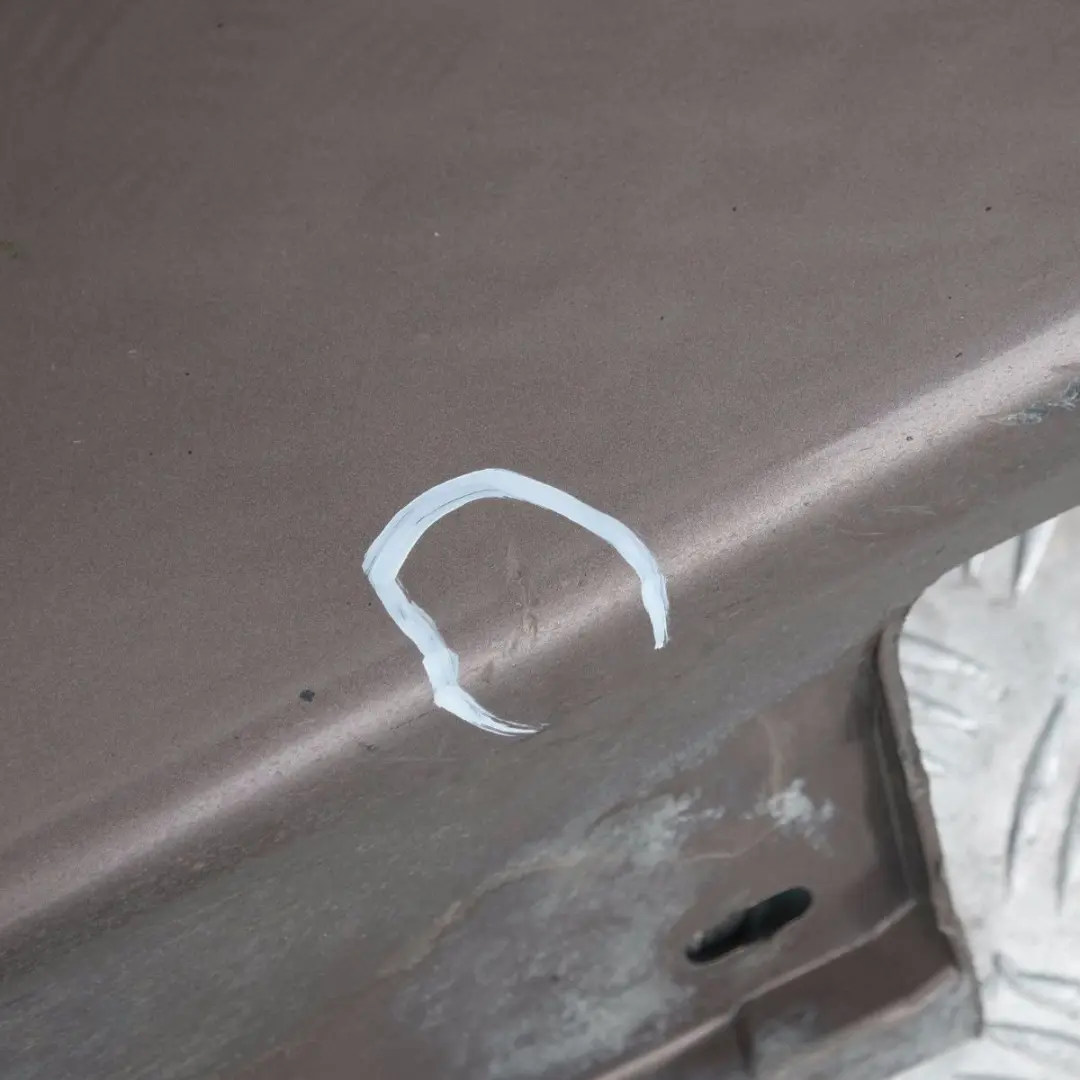 BMW E60 E61 Listello Portiera Apertura Gonna Dx Amethystgrau Grigio A09 - SKU 0150278-AG - Numero di parte 150278