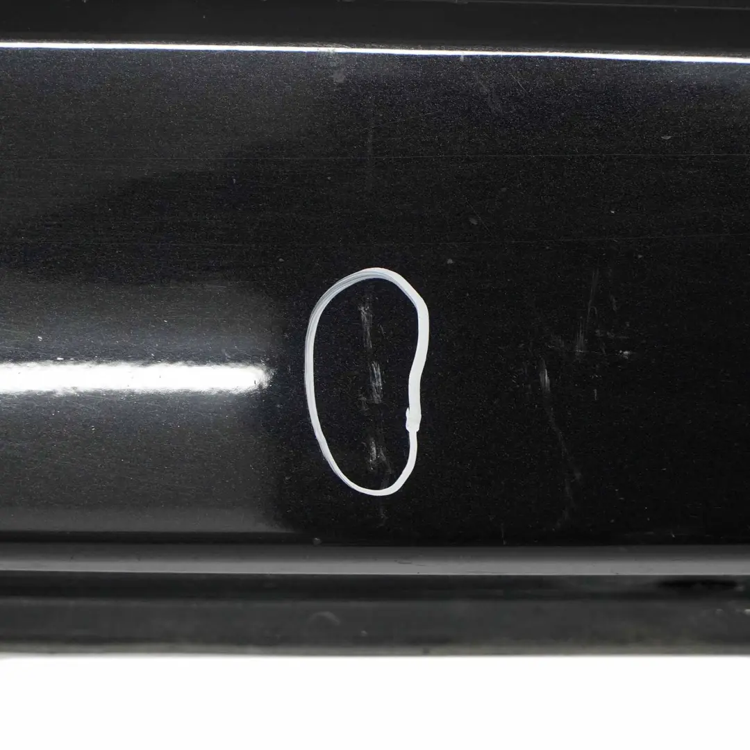 Side Skirt Door Sill Cover Right O/S Black Sapphire Metallic - 475 to BMW E60 E61 with Part number 0150278 BMW E60 E61 Side Skirt Door Sill Cover Right O/S Black Sapphire Metallic - 475 - SKU 0150278-BS3 - Part number 0150278