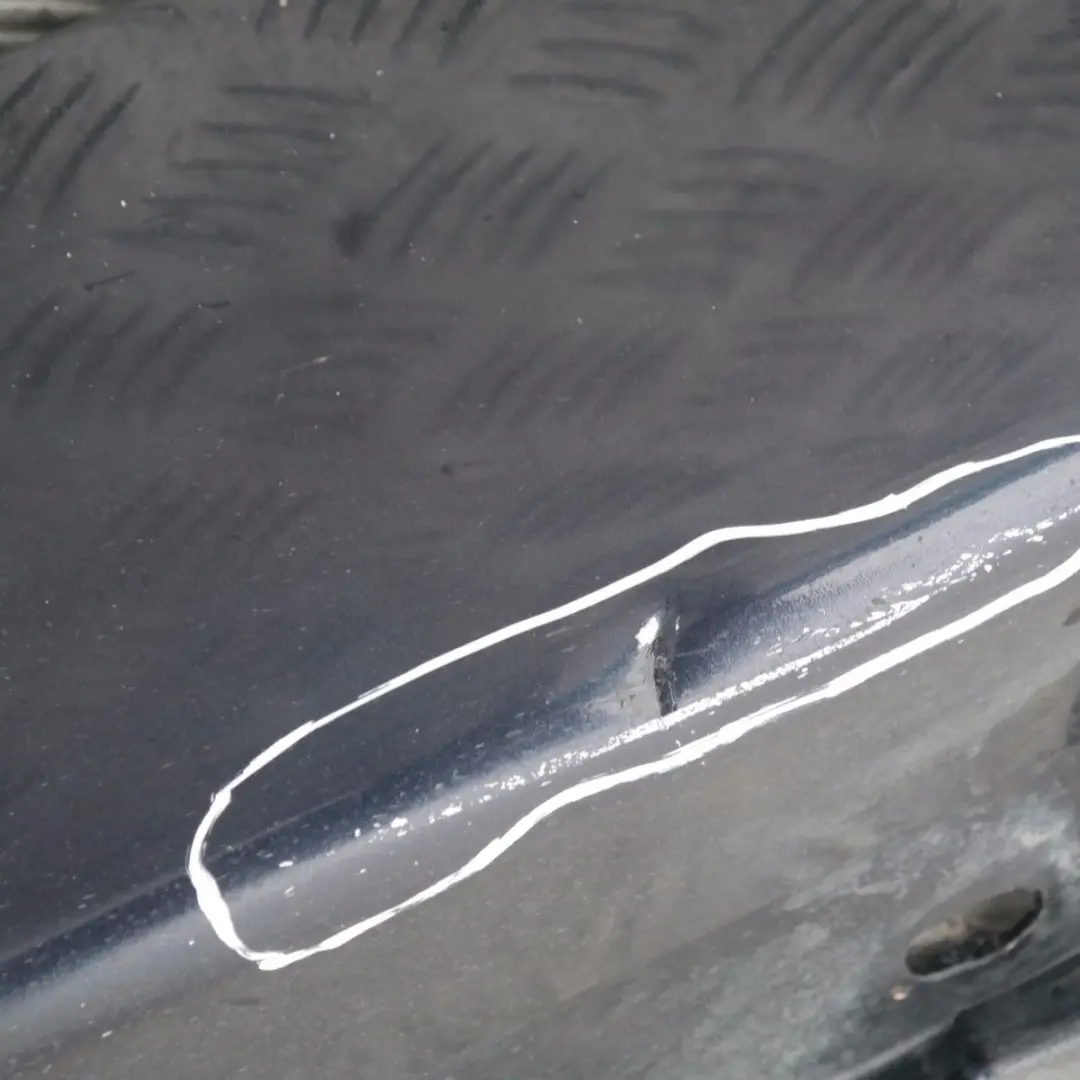 BMW 5 Series E60 E61 Door Sill Side Cover Skirt Right O/S Orientblau Blue 317 - SKU 0150278-OB - Part number 150278
