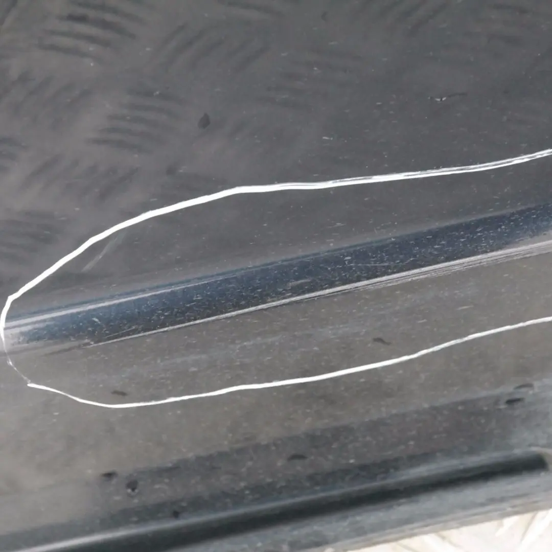 Door Sill Side Cover Skirt Right O/S Orientblau Blue 317 to BMW 5 Series E60 E61 with Part number 150278 BMW 5 Series E60 E61 Door Sill Side Cover Skirt Right O/S Orientblau Blue 317 - SKU 0150278-OB - Part number 150278