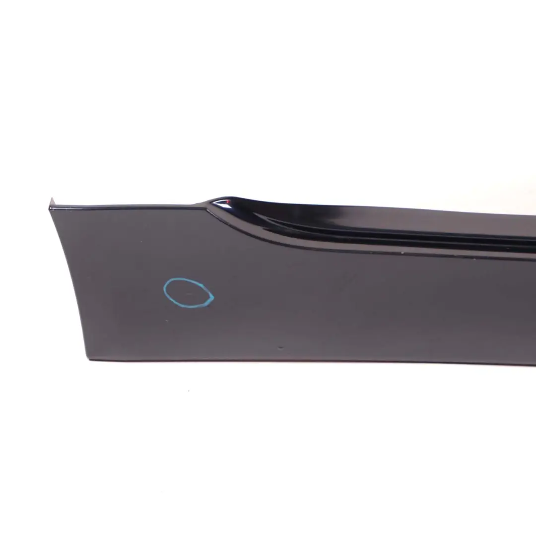 Door Sill Side Cover Skirt Right O/S Orientblau Blue 317 to BMW 5 Series E60 E61 with Part number 0150278 BMW 5 Series E60 E61 Door Sill Side Cover Skirt Right O/S Orientblau Blue 317 - SKU 0150278-OB2 - Part number 0150278