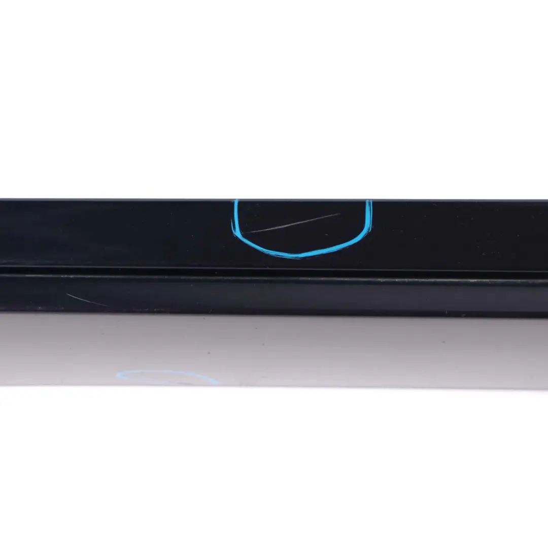 Door Sill Side Cover Skirt Right O/S Orientblau Blue 317 to BMW 5 Series E60 E61 with Part number 0150278 BMW 5 Series E60 E61 Door Sill Side Cover Skirt Right O/S Orientblau Blue 317 - SKU 0150278-OB2 - Part number 0150278