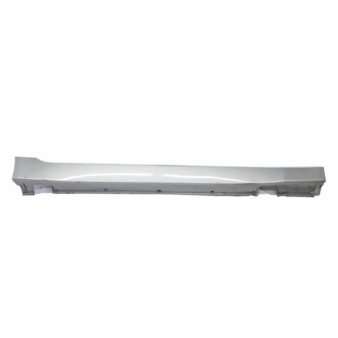 BMW E60 E61 Puerta Sill Side Cover Faldon Derecho Silbergrau Gris A08 - SKU 0150278-SBG2 - Número de pieza 0150278