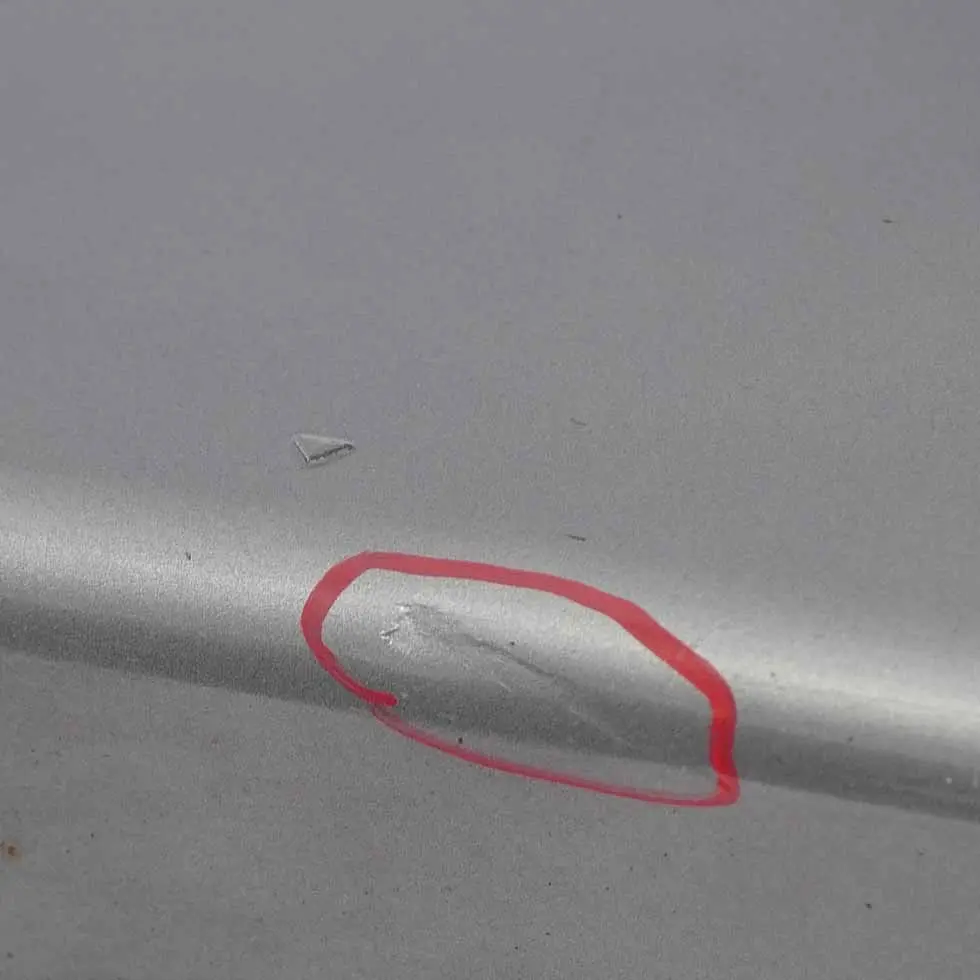 BMW E60 E61 Listello Portiera Apertura Gonna Destra Grigio Argento Grigio - A08 - SKU 0150278-SBG2 - Numero di parte 0150278