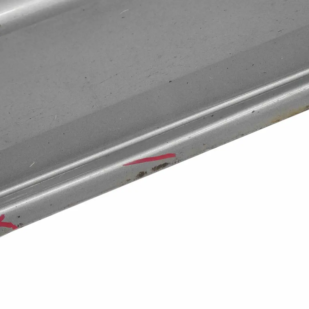 BMW E60 E61 Listello Portiera Apertura Gonna Destra Grigio Argento Grigio - A08 - SKU 0150278-SBG2 - Numero di parte 0150278
