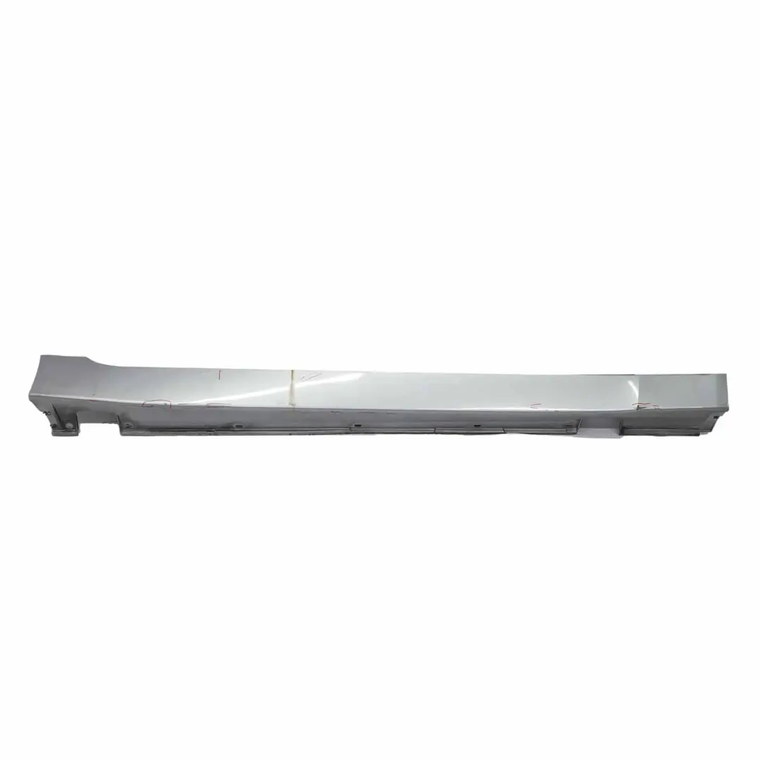 Door Sill Side Cover Skirt Right O/S Silbergrau Grey A08 to BMW E60 E61 with Part number 0150278 BMW E60 E61 Door Sill Side Cover Skirt Right O/S Silbergrau Grey A08 - SKU 0150278-SBG - Part number 0150278
