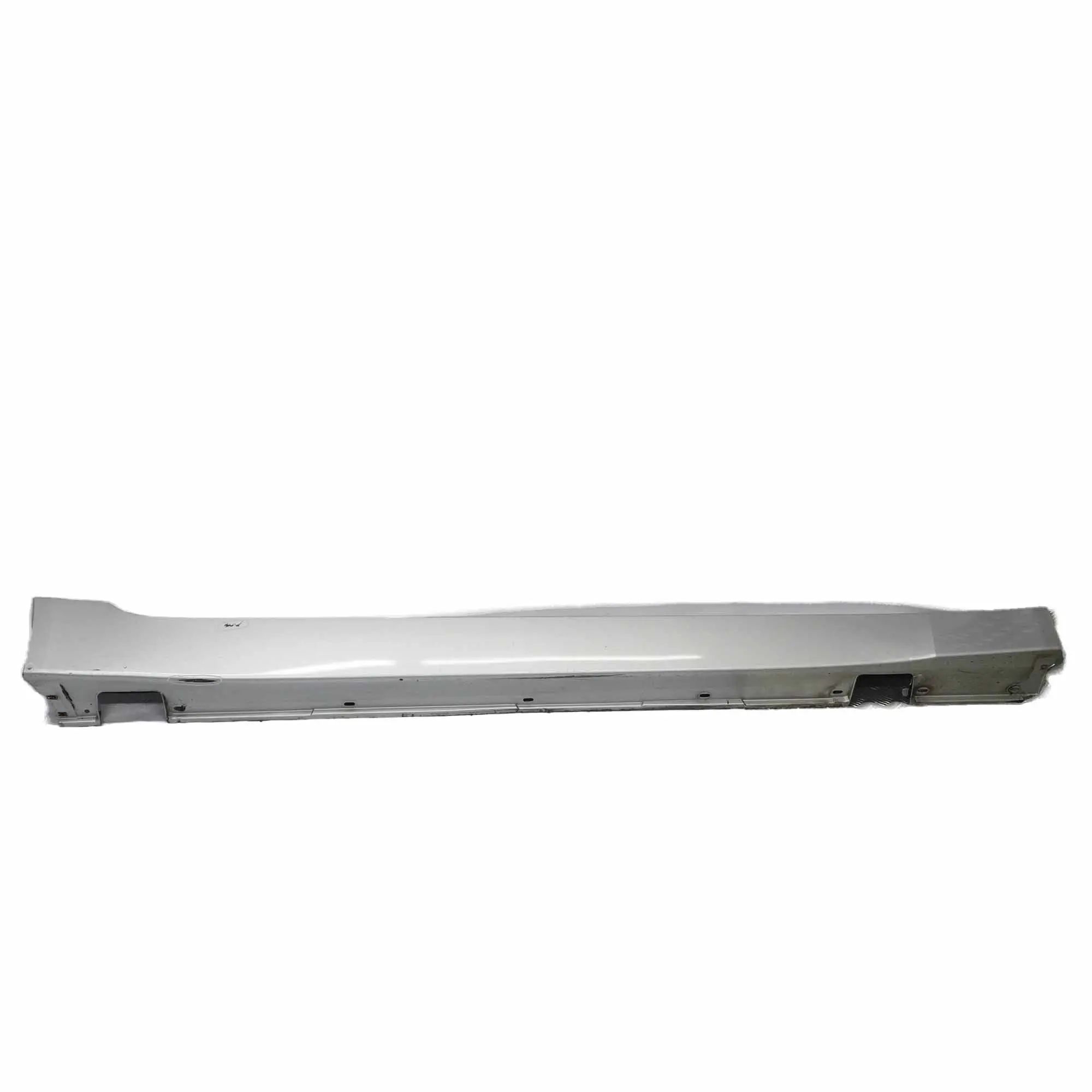 BMW E60 E61 Bas de Porte Couverture Seuil Droite Argent Titane en Argent