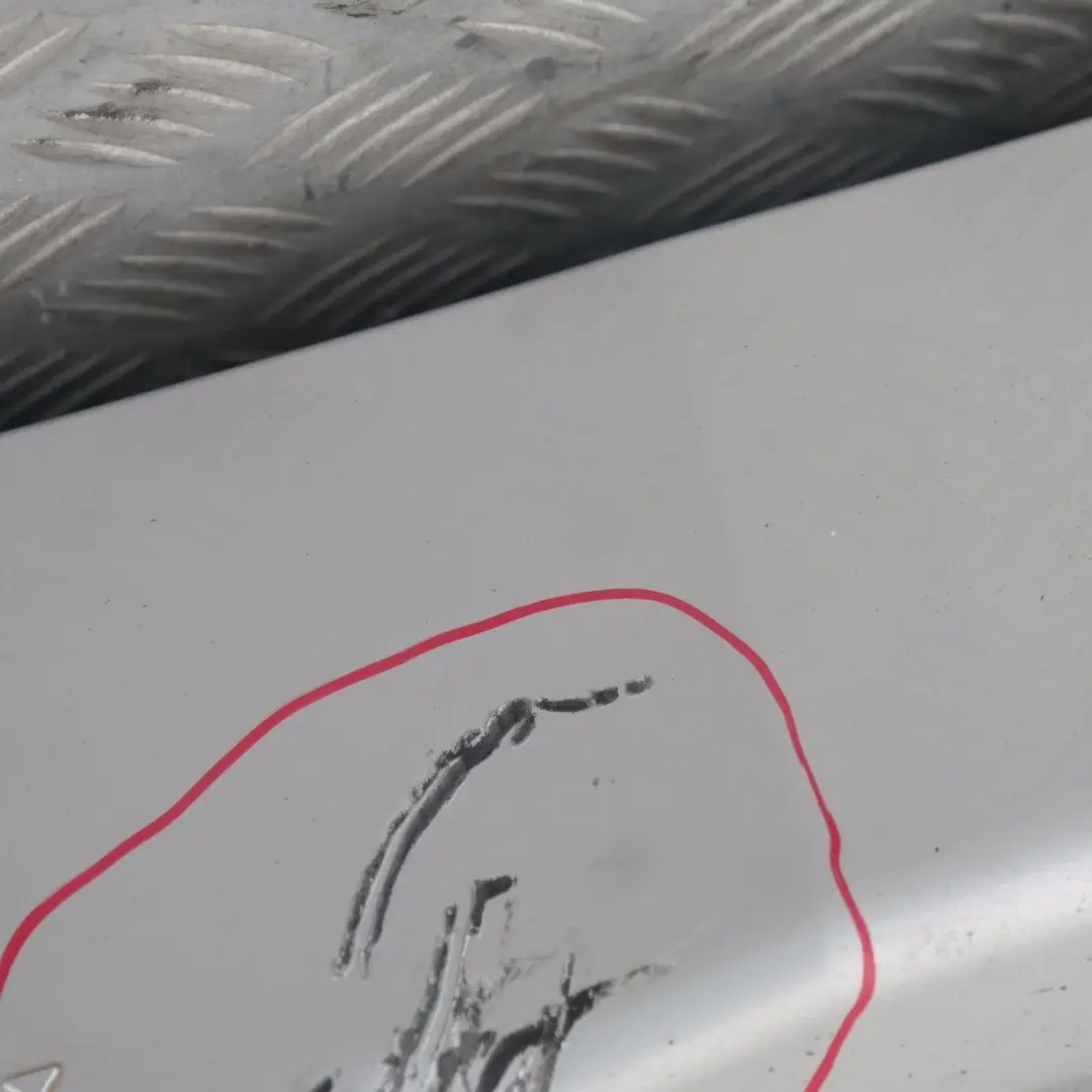 BMW E60 E61 Gonna copertura laterale soglia porta destra Titansilber Argento 354 - SKU 0150278-TS2 - Numero di parte 0150278-TS1