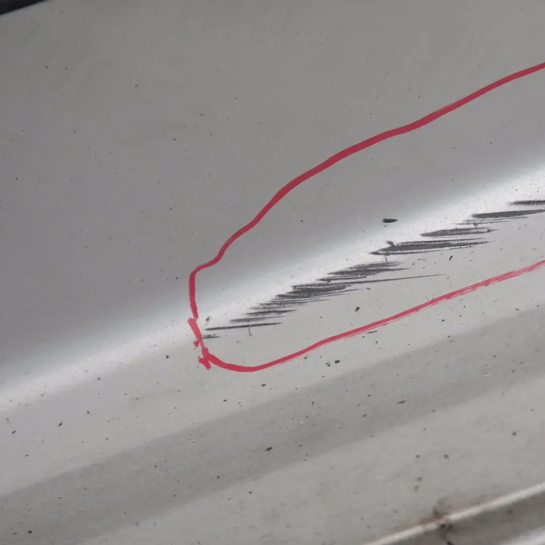 BMW E60 E61 Gonna copertura laterale soglia porta destra Titansilber Argento 354 - SKU 0150278-TS2 - Numero di parte 0150278-TS1