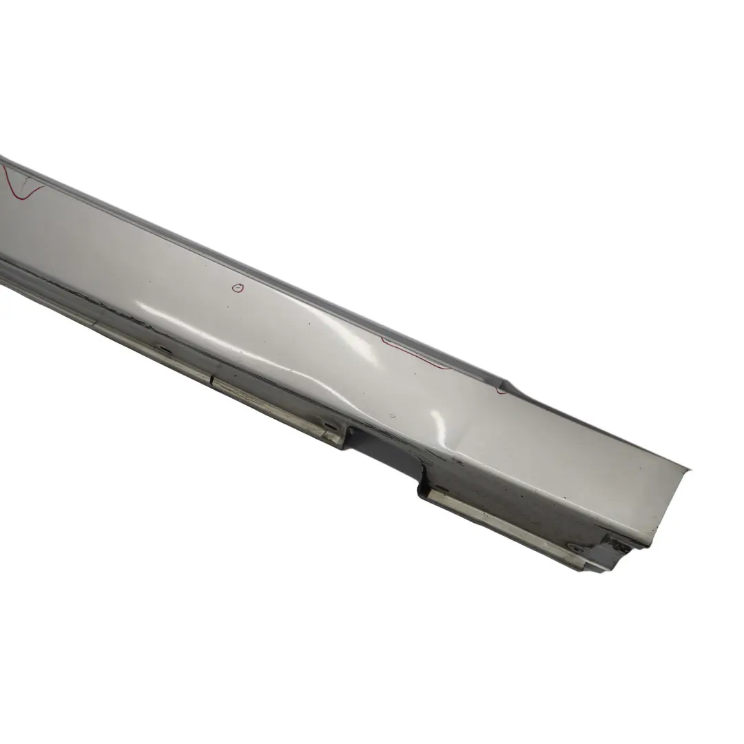 BMW E60 E61 Bas de Porte Couverture Seuil Droite Argent Titane Argent - SKU 0150278-TS6 - Numéro de pièce 0150278