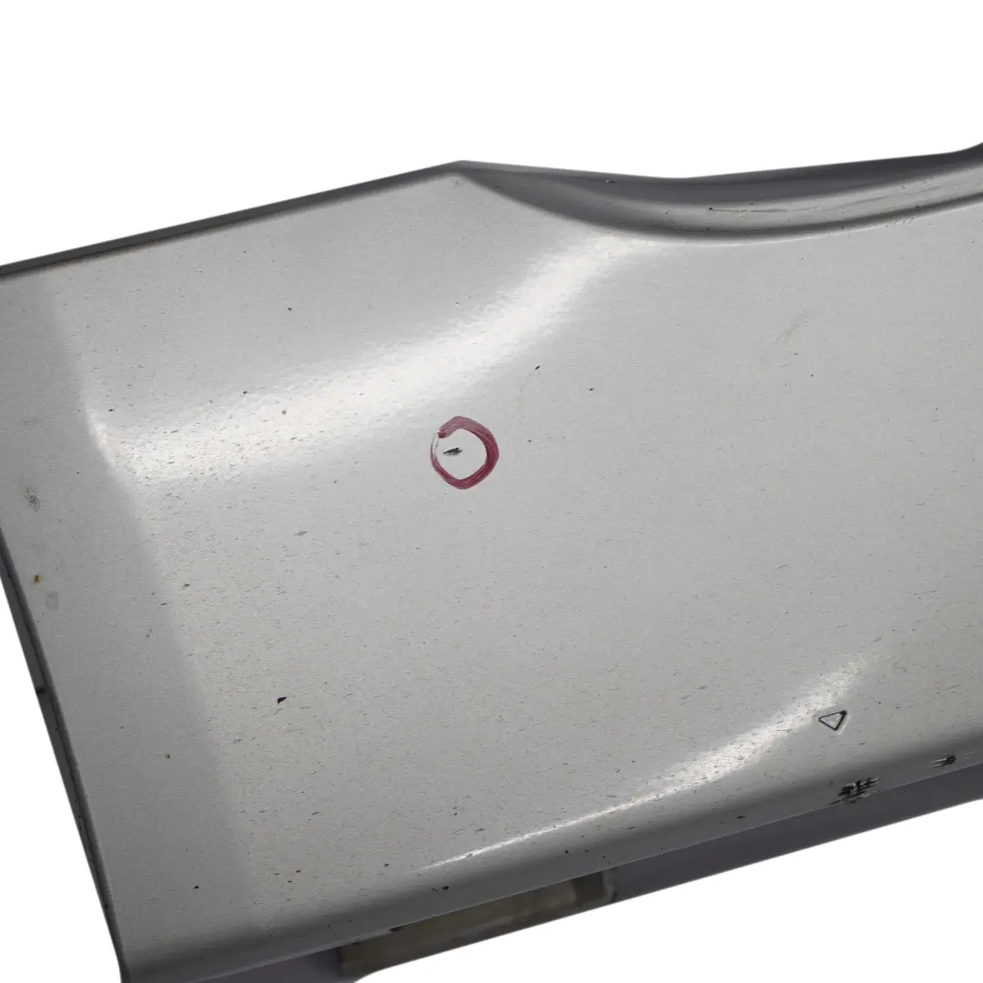 BMW E60 E61 6 Puerta Sill Side Cover Faldon Derecho O / Titansilber Plata - 354 - SKU 0150278-TS6 - Número de pieza 0150278