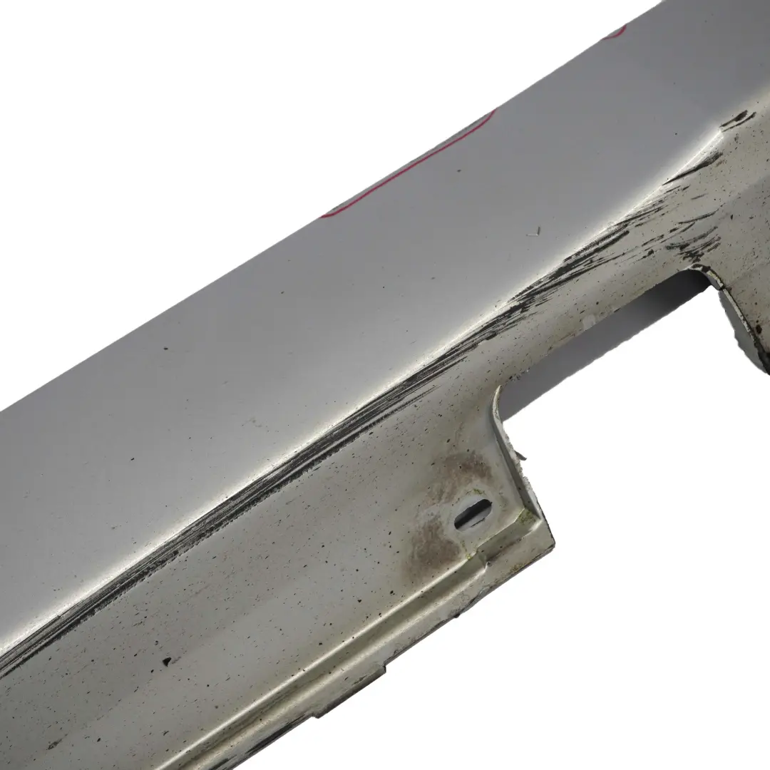 Door Sill Side Cover Skirt Right O/S Titansilber Silver - 354 to BMW 5 E60 E61 6 with Part number 0150278 BMW 5 E60 E61 6 Door Sill Side Cover Skirt Right O/S Titansilber Silver - 354 - SKU 0150278-TS6 - Part number 0150278