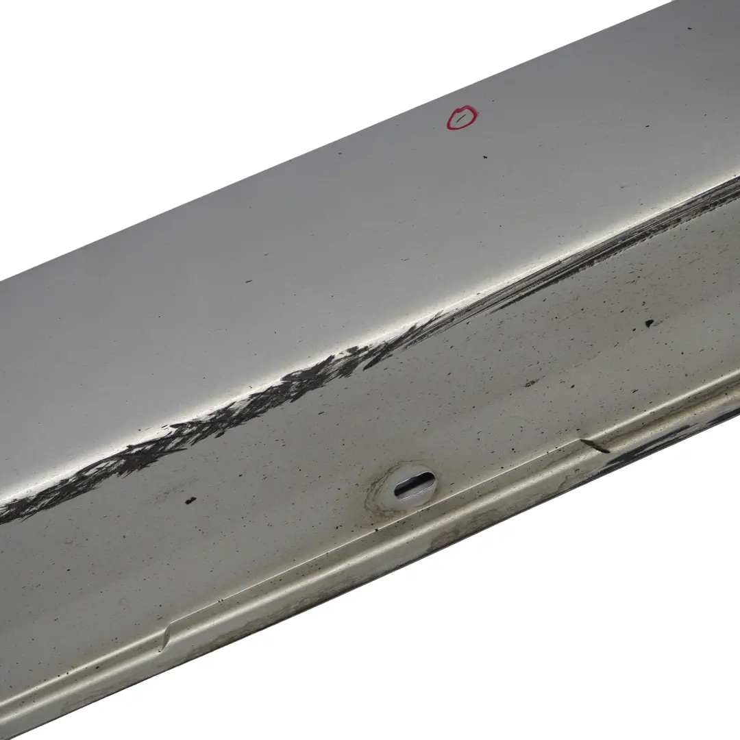 BMW 5 E60 E61 6 Door Sill Side Cover Skirt Right O/S Titansilber Silver - 354 - SKU 0150278-TS6 - Part number 0150278
