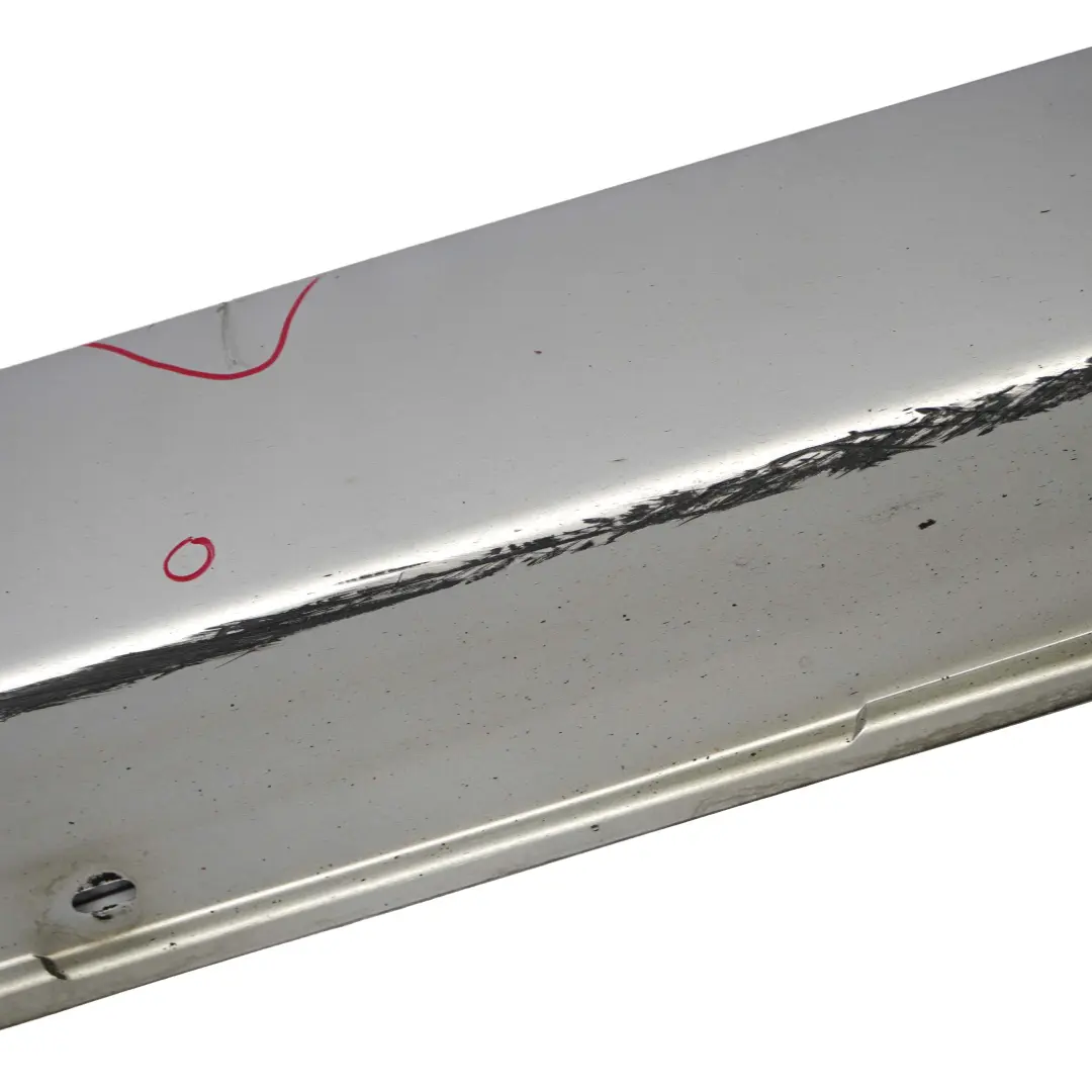 BMW E60 E61 6 Puerta Sill Side Cover Faldon Derecho O / Titansilber Plata - 354 - SKU 0150278-TS6 - Número de pieza 0150278