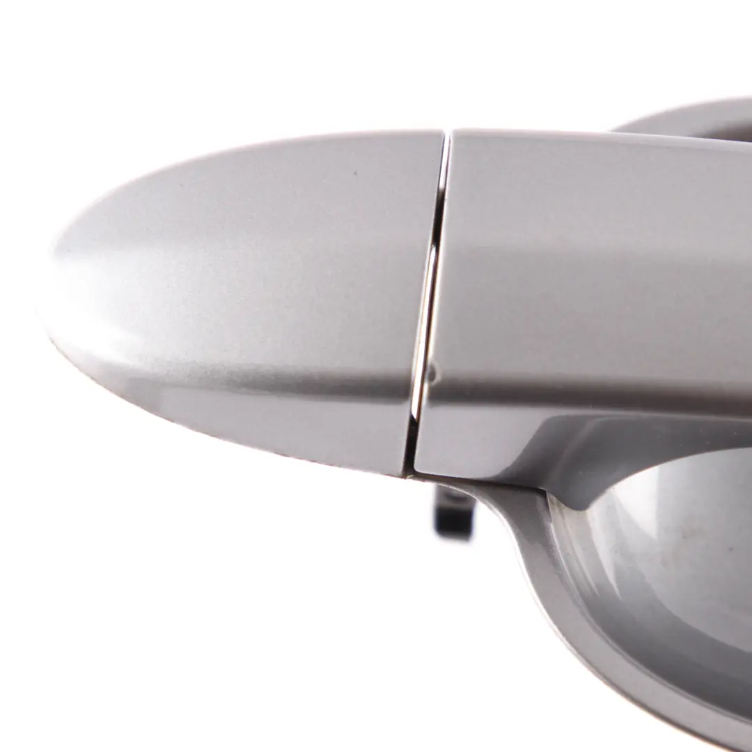 Grab Handle Recess Front Rear Left N/S Silbergrau Silver Grey - A08 to BMW E60 E61 with Part number 0154342 BMW E60 E61 Grab Handle Recess Front Rear Left N/S Silbergrau Silver Grey - A08 - SKU 0154342-SBG - Part number 0154342
