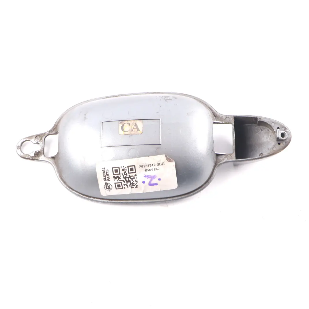  Maniglia porta BMW E60 E61 Anteriore Sinistro Afferrare Grigio Argento A08 - SKU 0154342-SBG1 - Numero di parte 0154342