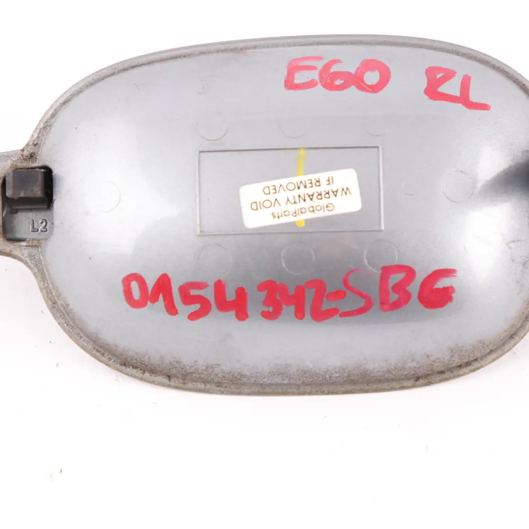 Haltegriffmulde Vorne Hinten Links Silbergrau Silber Grau - A08 für BMW E60 E61 mit Teilenummer 0154342 BMW E60 E61 Haltegriffmulde Vorne Hinten Links Silbergrau Silber Grau - A08 - SKU 0154342-SBG - Teilenummer 0154342