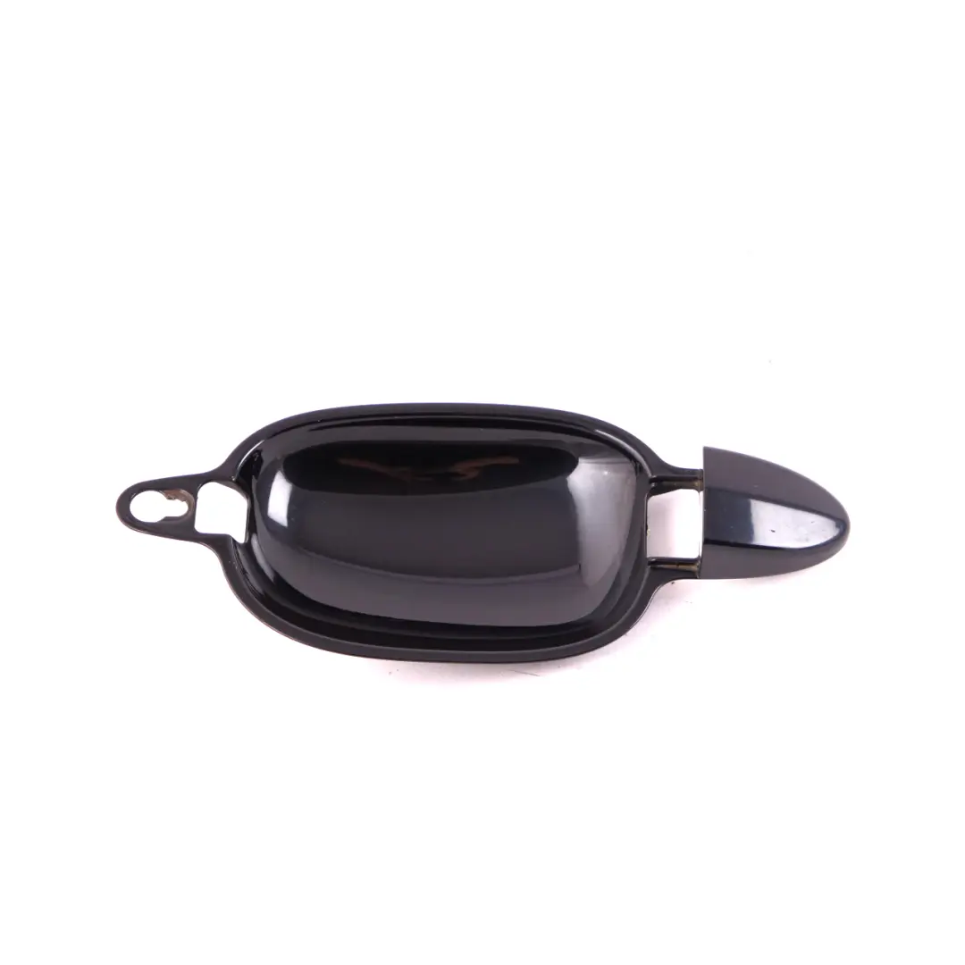 BMW E60 E61 Recess Handle Without Hole Rear Right O/S Carbonschwarz Carbon Black - SKU 0154343-CAR - Part number 154343