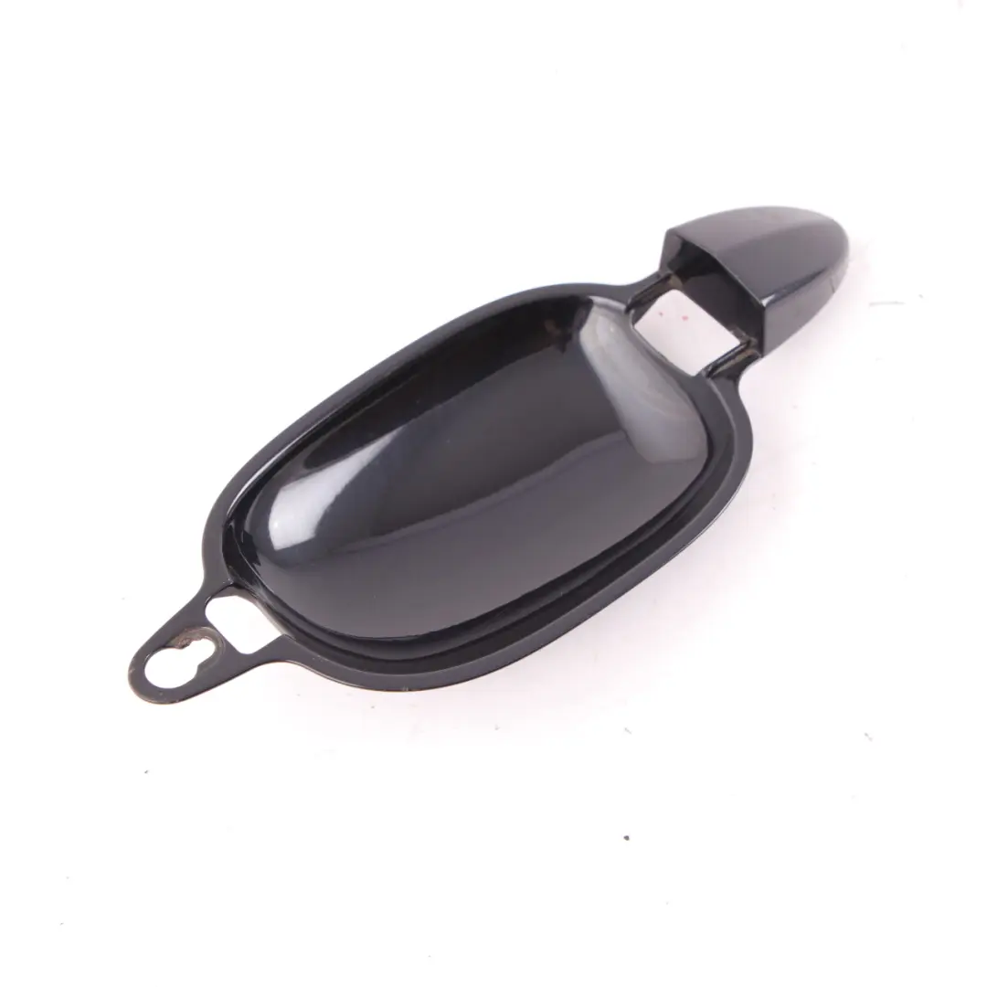 BMW E60 E61 Griffmulde Ohne Loch Hinten Rechts Carbonschwarz - SKU 0154343-CAR - Teilenummer 154343