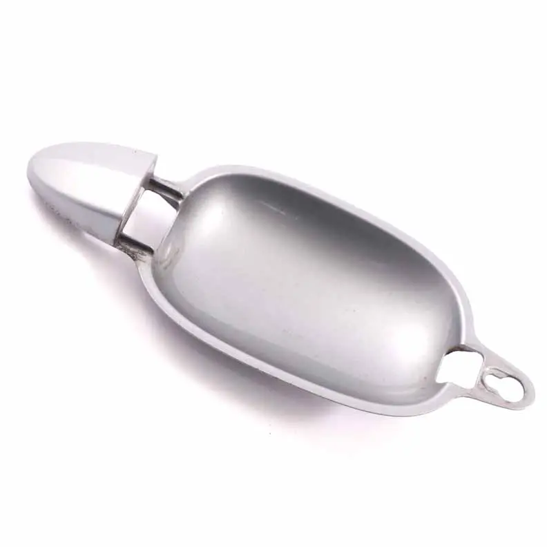 BMW E60 E61 Recess Handle Rear Right O/S Grab Plate Silbergrau Silver Grey - A08 - SKU 0154343-SBG - Part number 0154343