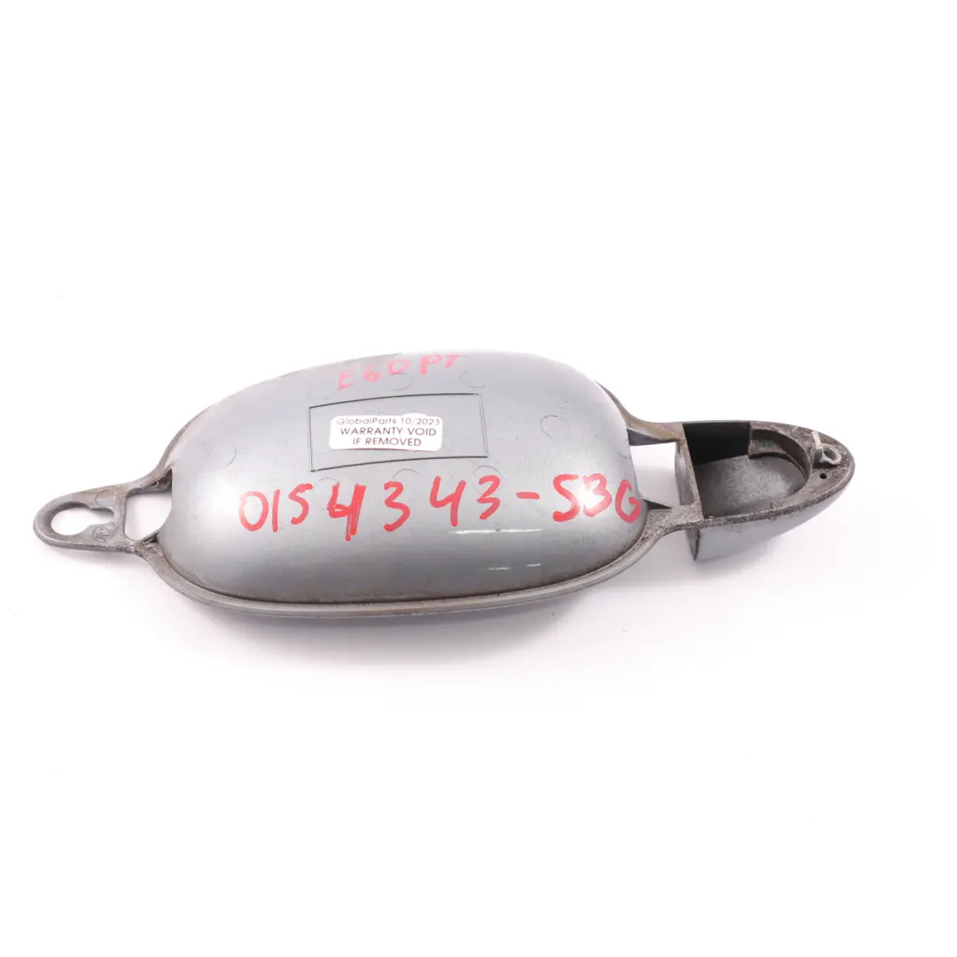 BMW E60 E61 Recess Handle Rear Right O/S Grab Plate Silbergrau Silver Grey - A08 - SKU 0154343-SBG - Part number 0154343